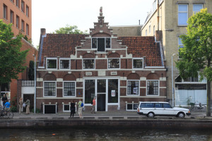 Aalsmeerder Veerhuis (Sloterkade 21), voor bezoekers geopend op de Open Monumentendag van 2014.